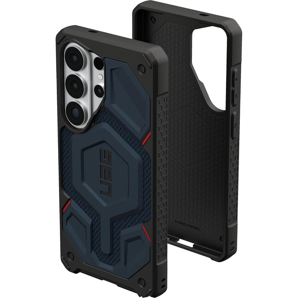 Handyhülle für Galaxy S26 Ultra, Urban Armor Gear Monarch Pro Mag mit MagSafe, Marineblau mit Kevlar