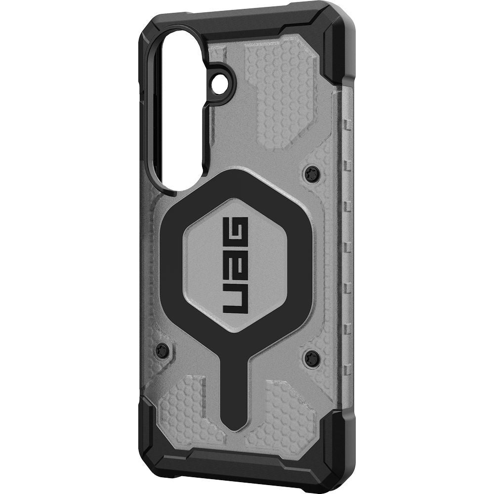 Handyhülle für Galaxy S26, Urban Armor Gear Pathfinder Clear Mag mit MagSafe, Durchscheinend-Schwarz