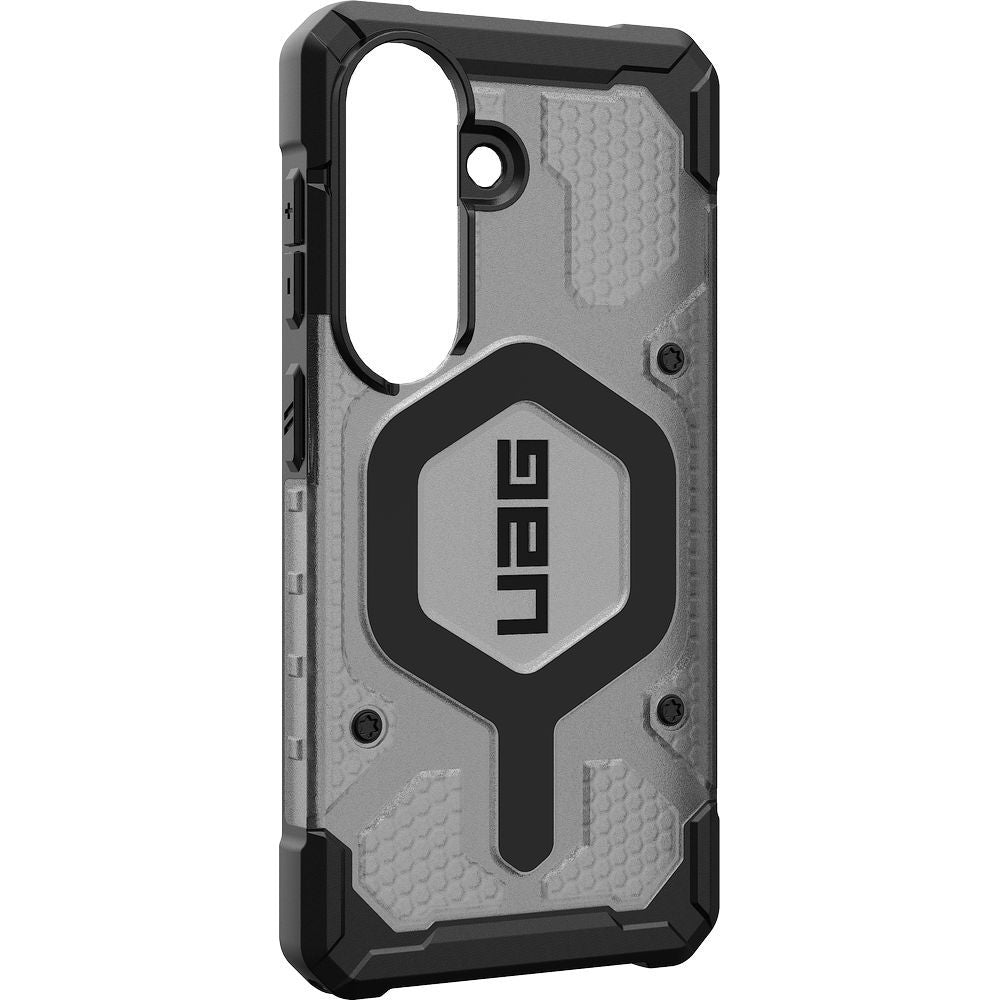 Handyhülle für Galaxy S26, Urban Armor Gear Pathfinder Clear Mag mit MagSafe, Durchscheinend-Schwarz