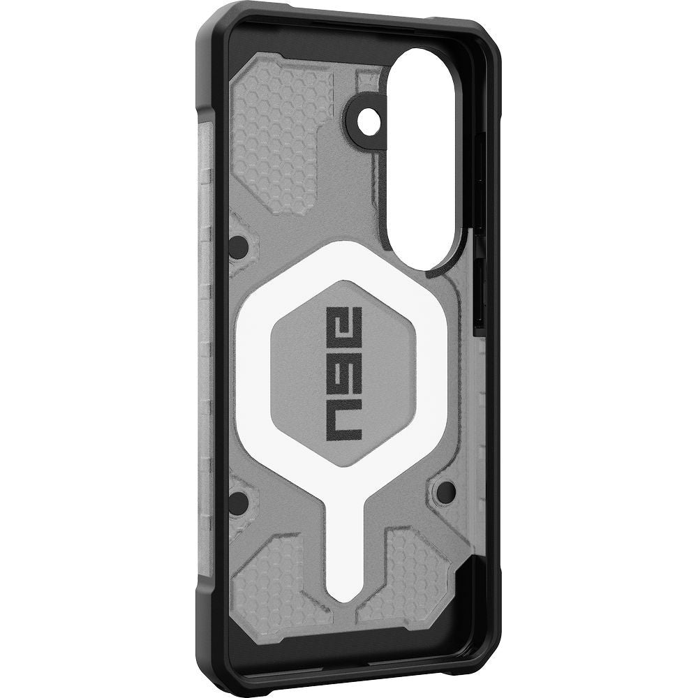 Handyhülle für Galaxy S26, Urban Armor Gear Pathfinder Clear Mag mit MagSafe, Durchscheinend-Schwarz