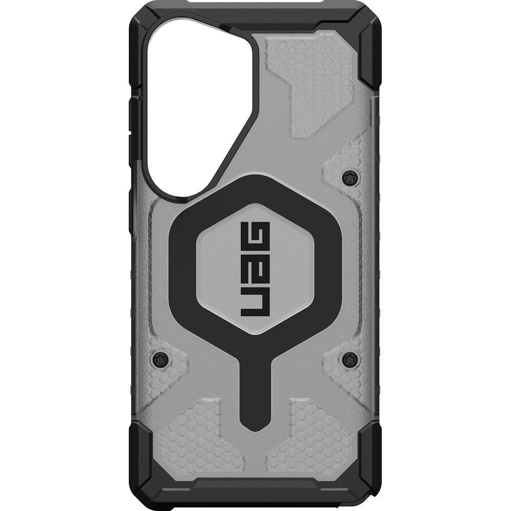 Handyhülle für Galaxy S26 Ultra, Urban Armor Gear Pathfinder Clear Mag mit MagSafe, Durchscheinend-Schwarz