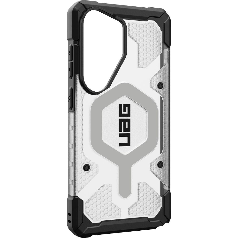 Handyhülle für Galaxy S26 Ultra, Urban Armor Gear Pathfinder Clear Mag mit MagSafe, Transparent-Schwarz