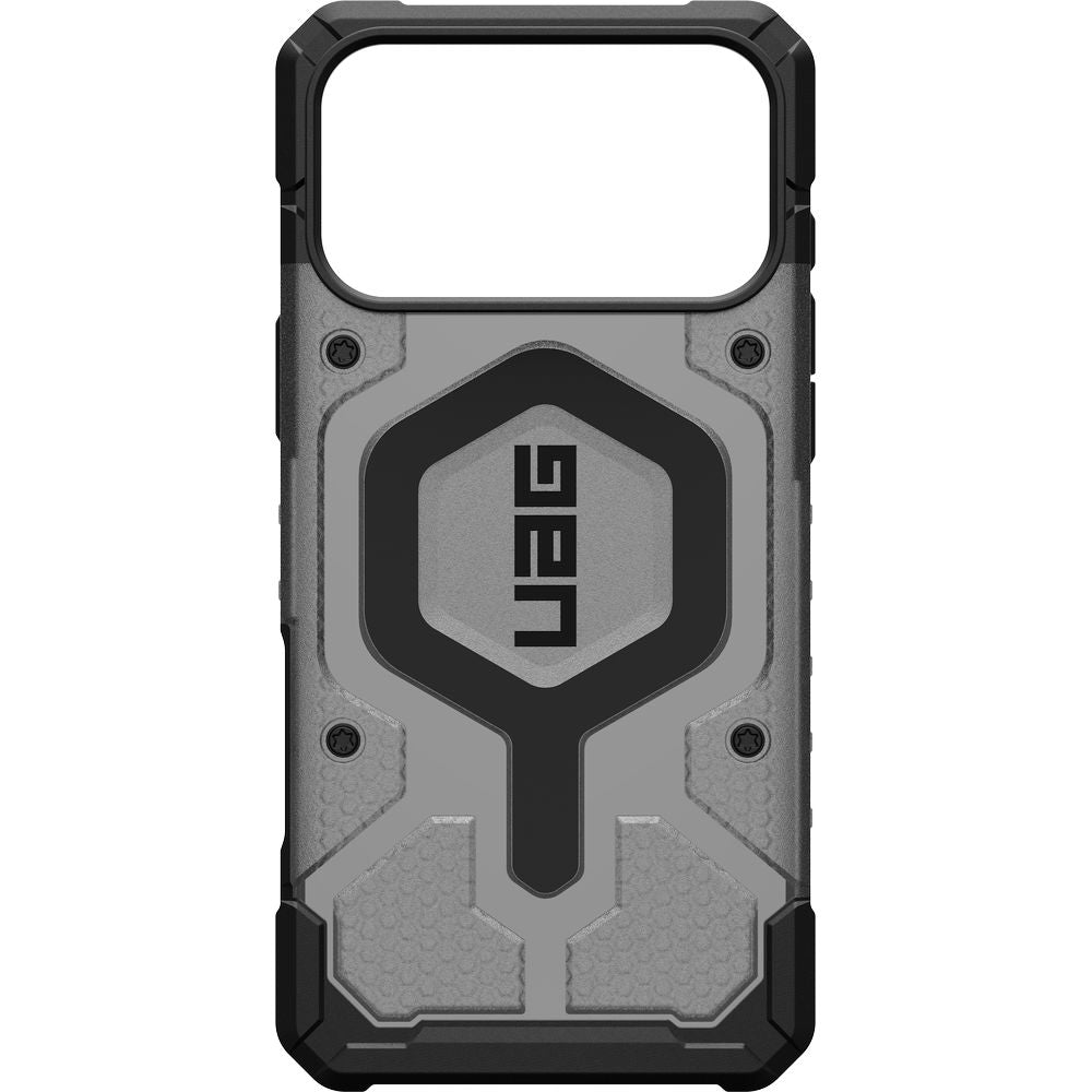 Handyhülle für iPhone 18 Pro Max / 17 Pro Max, UAG Pathfinder Clear Mag mit MagSafe, Durchscheinend mit schwarzen Rahmen