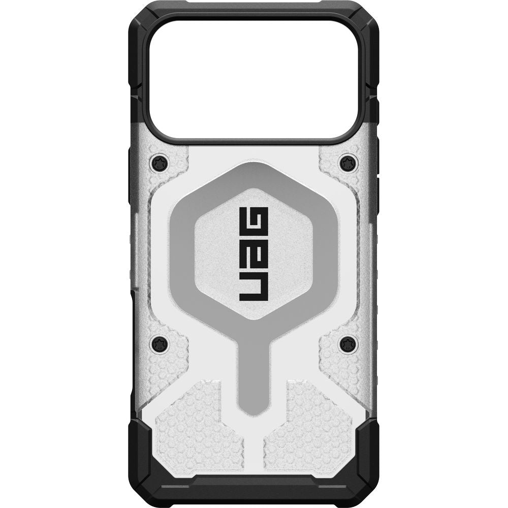 Handyhülle für iPhone 18 Pro Max / 17 Pro Max, UAG Pathfinder Clear Mag mit MagSafe, Transparent mit schwarzen Rahmen