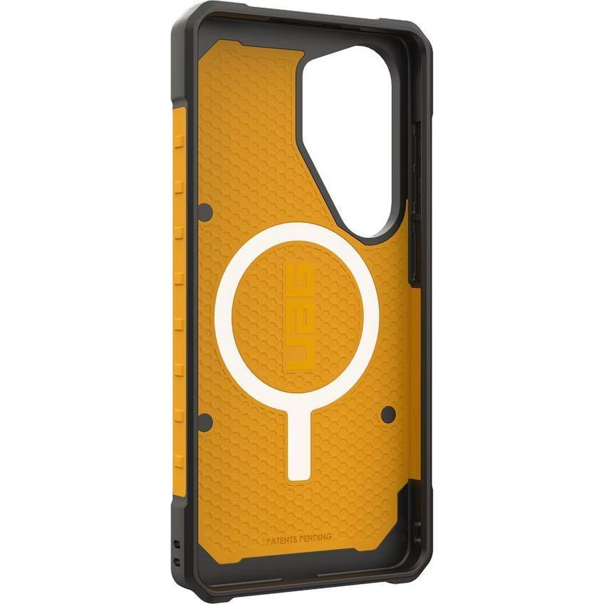 Handyhülle für Galaxy S26 Ultra, Urban Armor Gear Pathfinder Mag mit MagSafe, Gelb und Schwarz