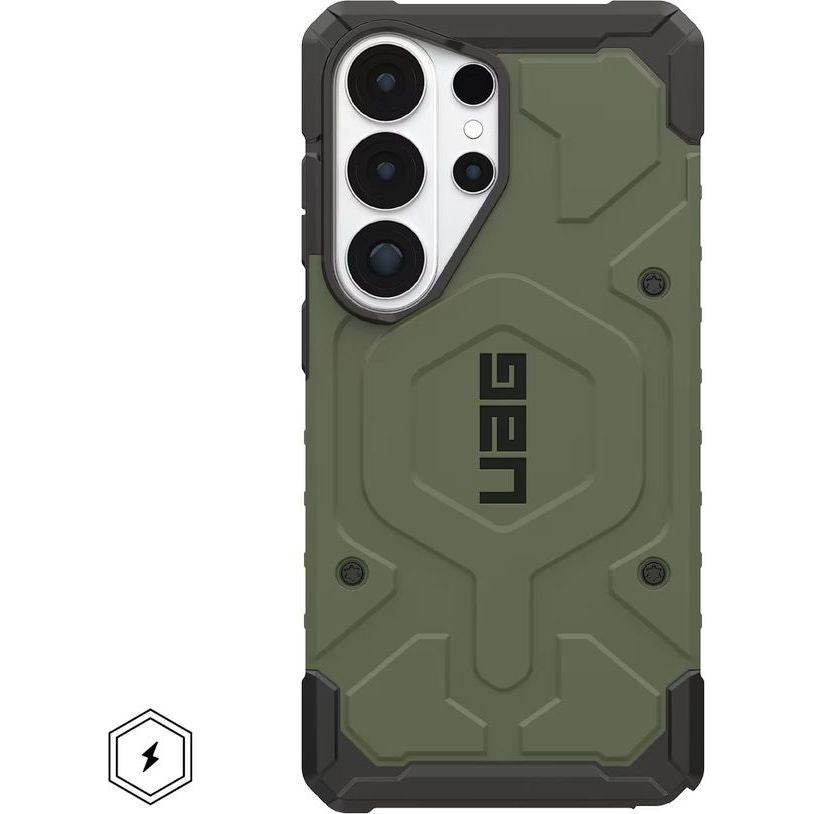 Handyhülle für Galaxy S26 Ultra, Urban Armor Gear Pathfinder Mag mit MagSafe, Dunkelgrün