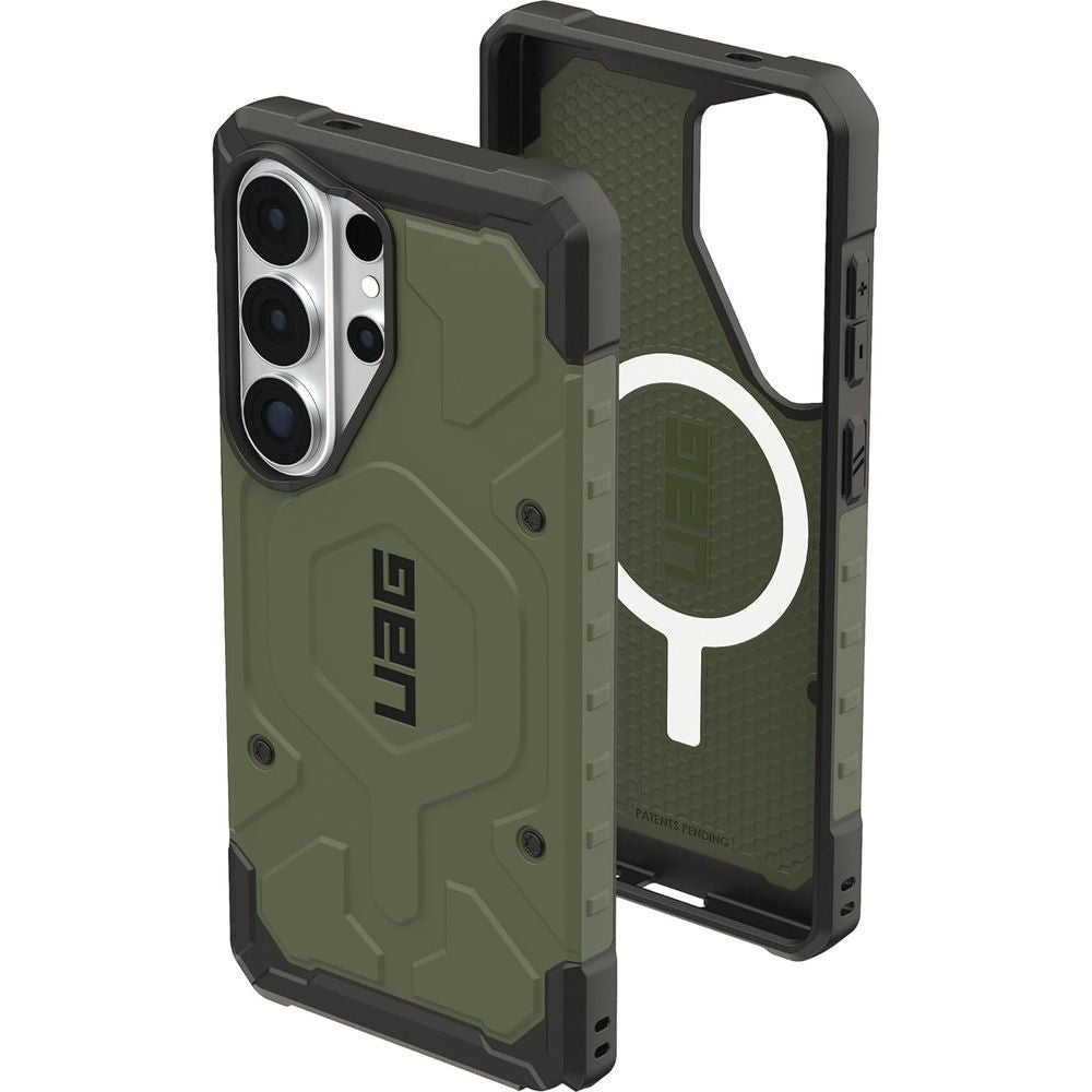Handyhülle für Galaxy S26 Ultra, Urban Armor Gear Pathfinder Mag mit MagSafe, Dunkelgrün
