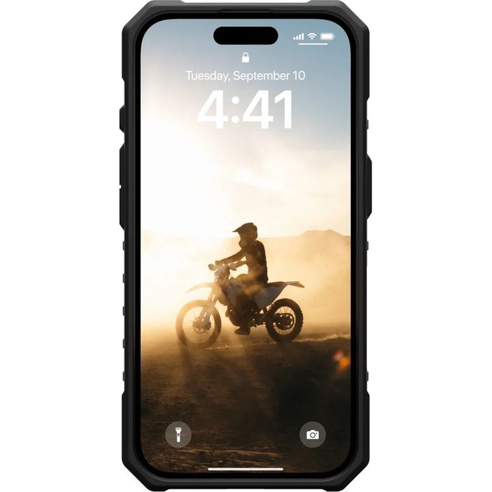 Handyhülle für iPhone 16, UAG Pathfinder Mag mit MagSafe, Schwarz