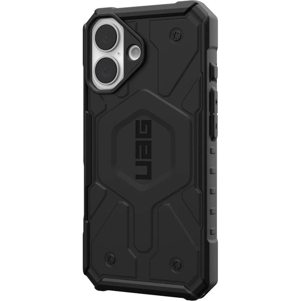 Handyhülle für iPhone 16, UAG Pathfinder Mag mit MagSafe, Schwarz