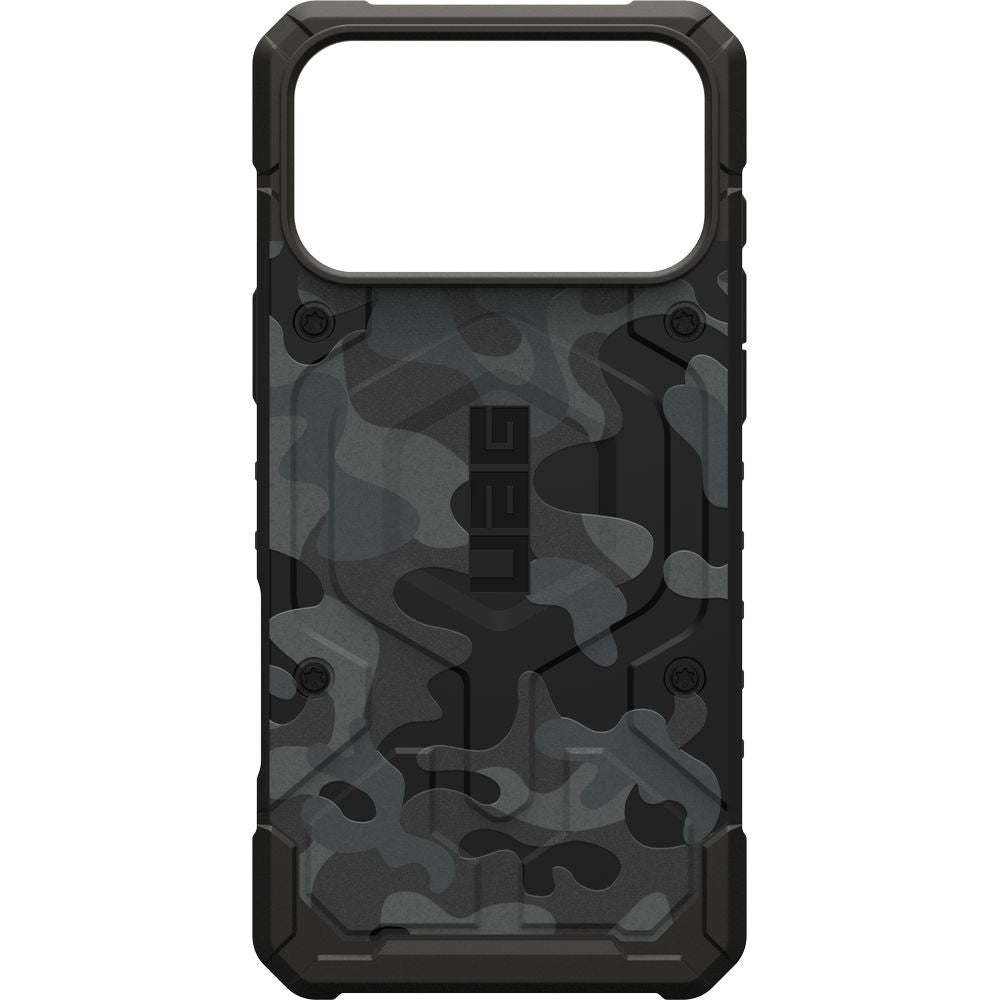 Handyhülle für iPhone 18 Pro Max / 17 Pro Max, UAG Pathfinder Mag mit MagSafe, Dunkelgrau-schwarze Tarnfarbe