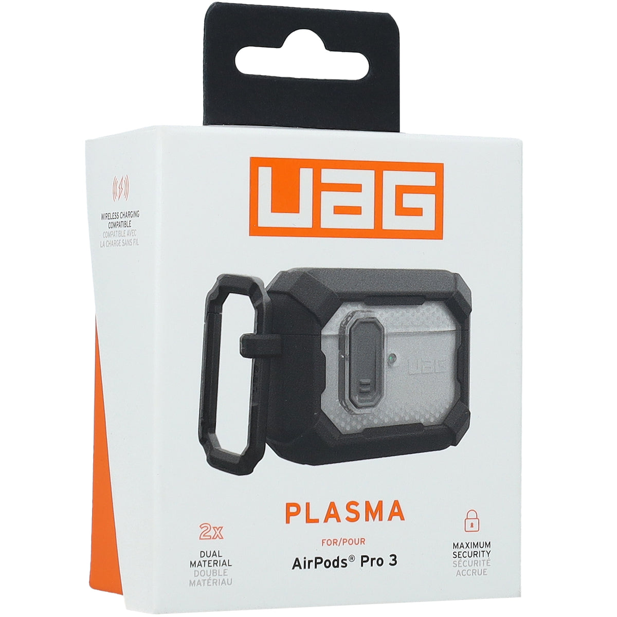 Schutzhülle für AirPods Pro 3, UAG Plasma, Schwarz