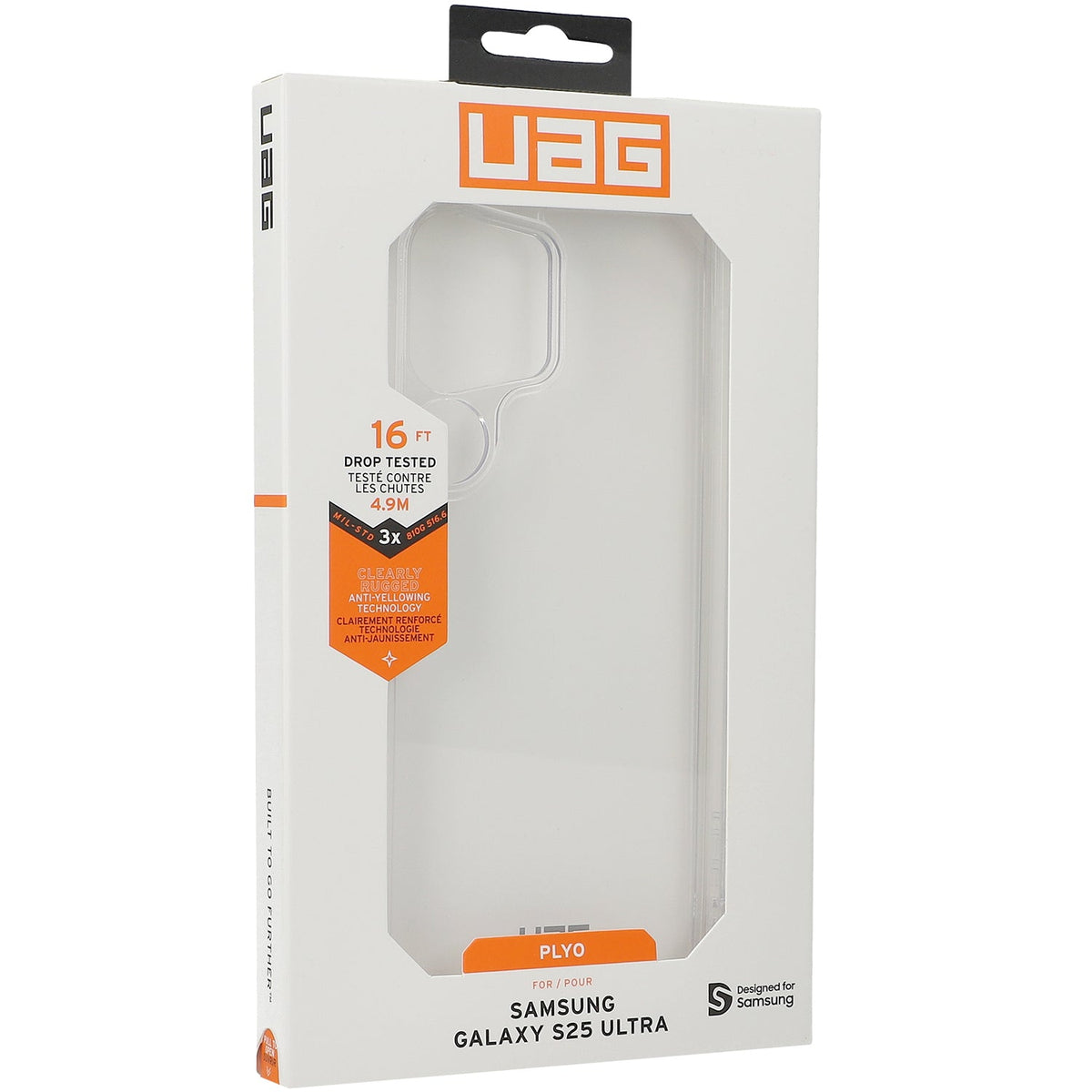 Handyhülle für Galaxy S25 Ultra, UAG Plyo, Transparent