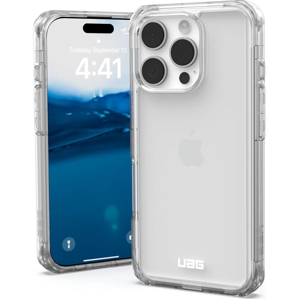 Handyhülle für iPhone 16 Pro, Urban Armor Gear Plyo, Transparent