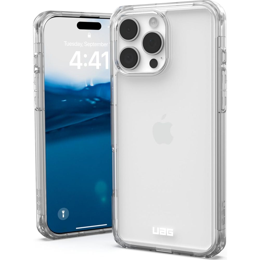 Handyhülle für iPhone 16 Pro Max, Urban Armor Gear Plyo, Transparent