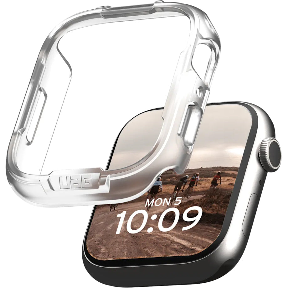Schutzhülle für Apple Watch 7 / 8 / 9 45mm, UAG Scout, Transparent