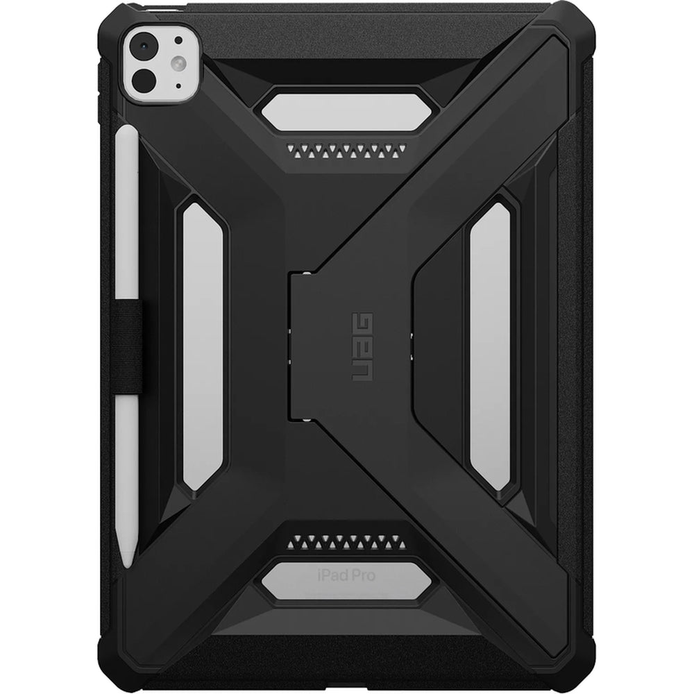 Hülle für iPad Pro 11 M5 2025/ M4 2024, Urban Armor Gear Scout Plus, Schwarz