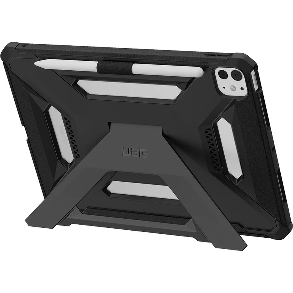 Hülle für iPad Pro 11 M5 2025/ M4 2024, Urban Armor Gear Scout Plus, Schwarz