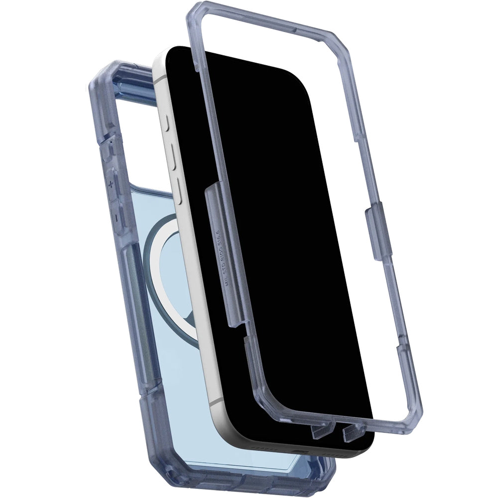 Handyhülle für iPhone 18 Pro Max / 17 Pro Max, UAG Trooper Mag, Blau und Transparent