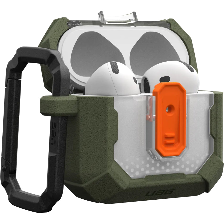 Schutzhülle für AirPods 5 / 4, UAG Plasma, Dunkelgrün