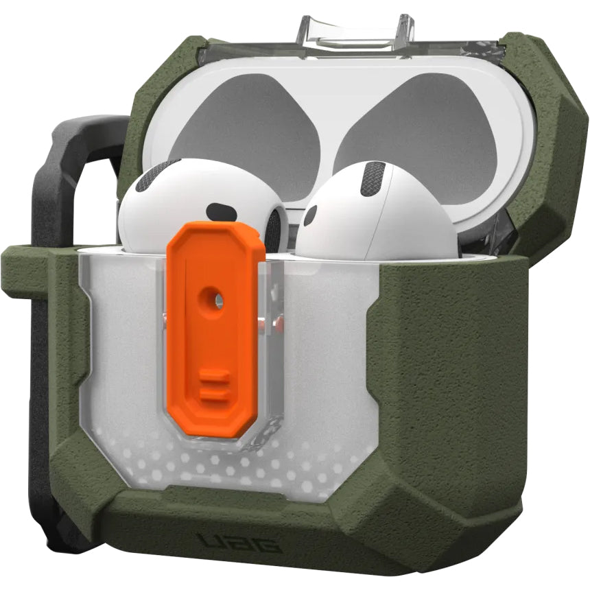 Schutzhülle für AirPods 5 / 4, UAG Plasma, Dunkelgrün