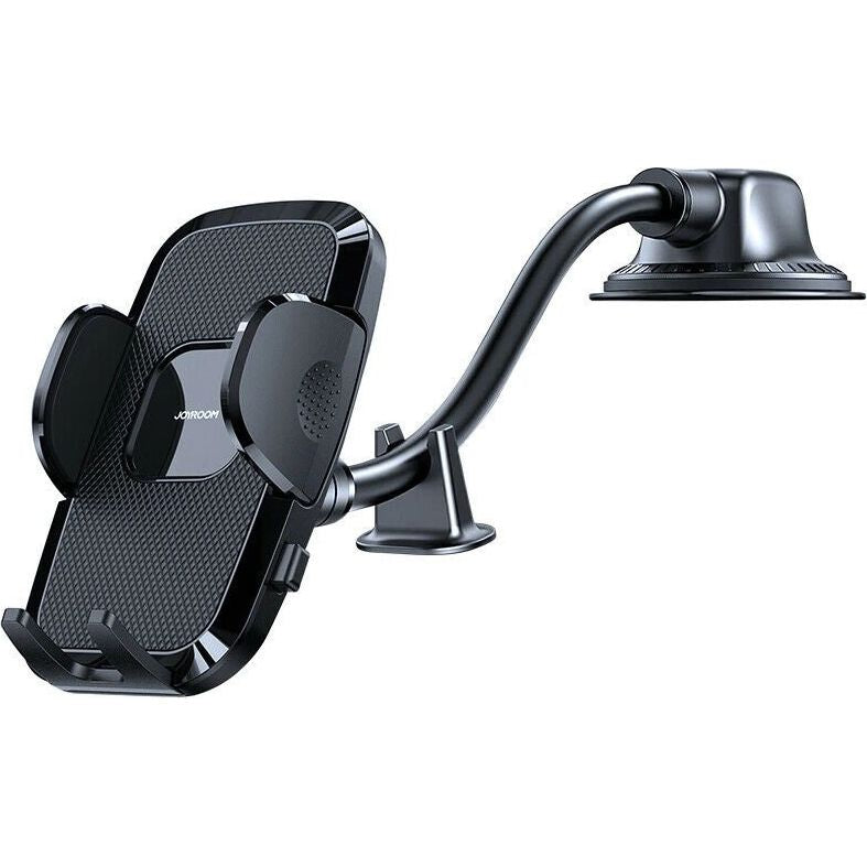 Mechanische Handy-Halterung für Armaturenbrett/Windschutzscheibe, Joyroom JR-ZS259, Schwarz