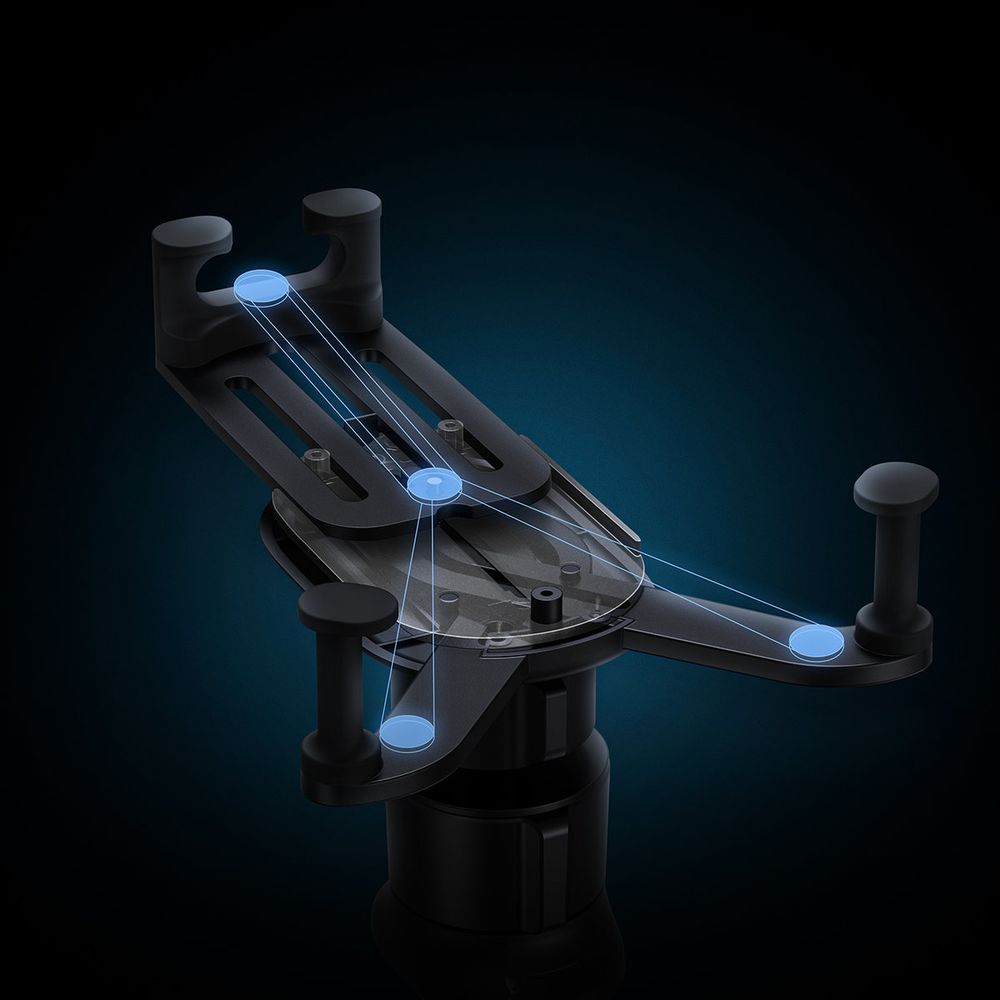 Baseus Stable Gravitational Car Mount Pro mit induktiver Aufladung an den Lüftungsöffnungen, Schwarz