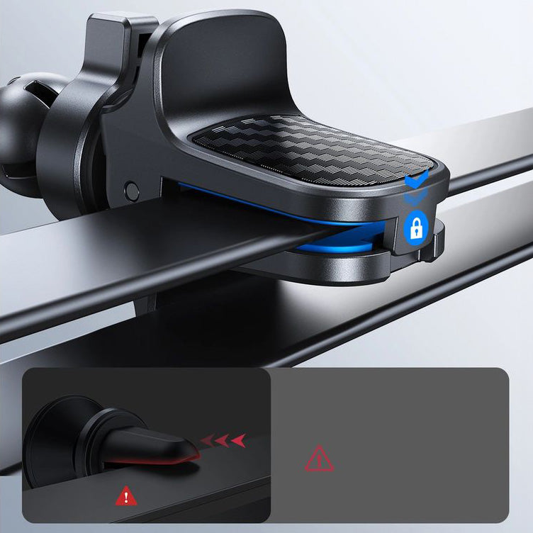 Handy-Halterung für das Lüftungsgitter, Joyroom JR-ZS377, Schwarz