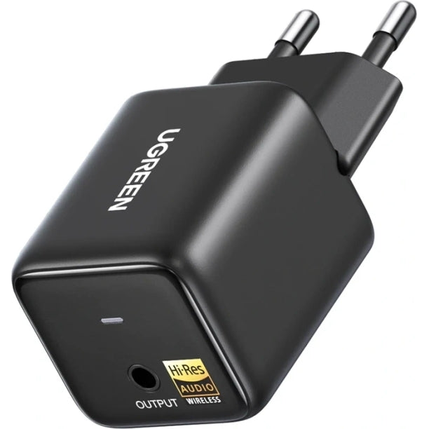 Adapter Bluetooth 6.0 Audio-Empfänger, 3.5 mm Klinke, UGREEN BT523, Schwarz