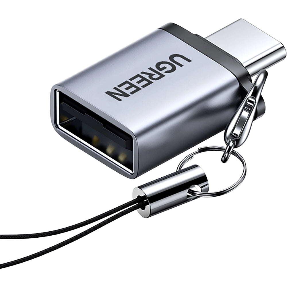 Adapter OTG USB-C (Stecker) auf USB-A 3.0 (Buchse), Ugreen US270, Grau