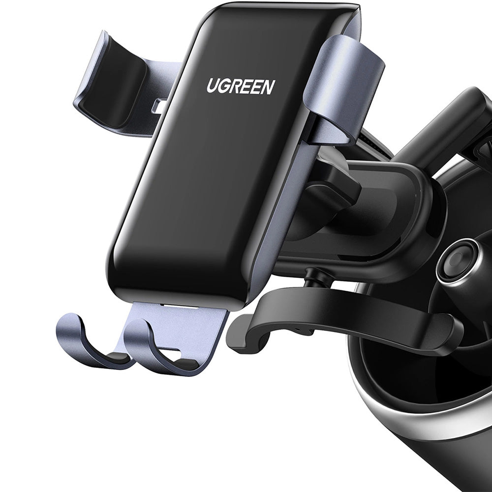 Schwerkraft Autohalterung für das Telefon zu den Lüftungsöffnungen, Ugreen LP274, Schwarz-Grau
