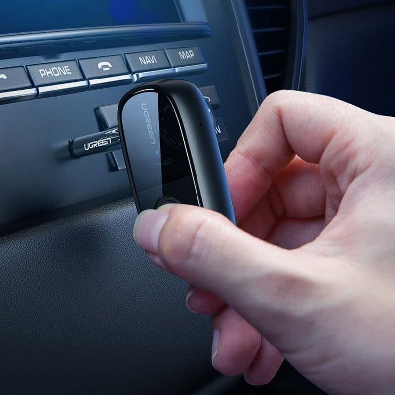 Audio-Receiver Audio AUX aptX, aptX LL Mini-jack für Kopfhörer, Bluetooth 5.0, Ugreen, Schwarz
