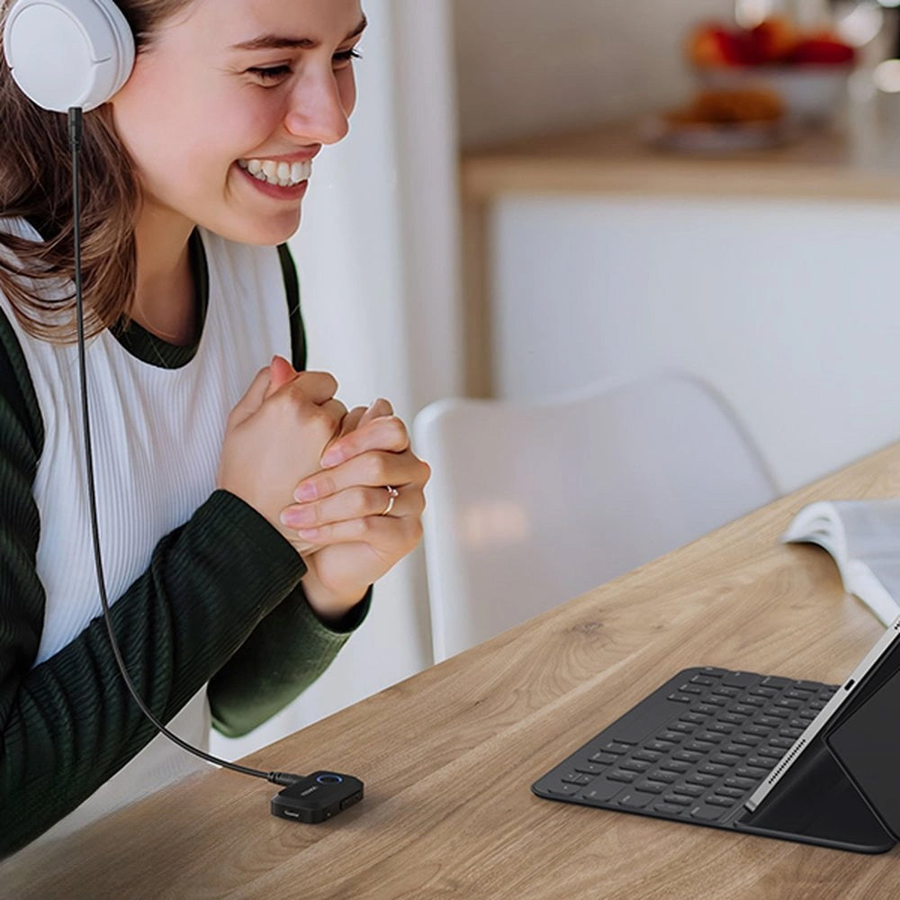 Audio-Receiver Bluetooth 5.3 Ugreen, AUX 3.5mm, Schwarz