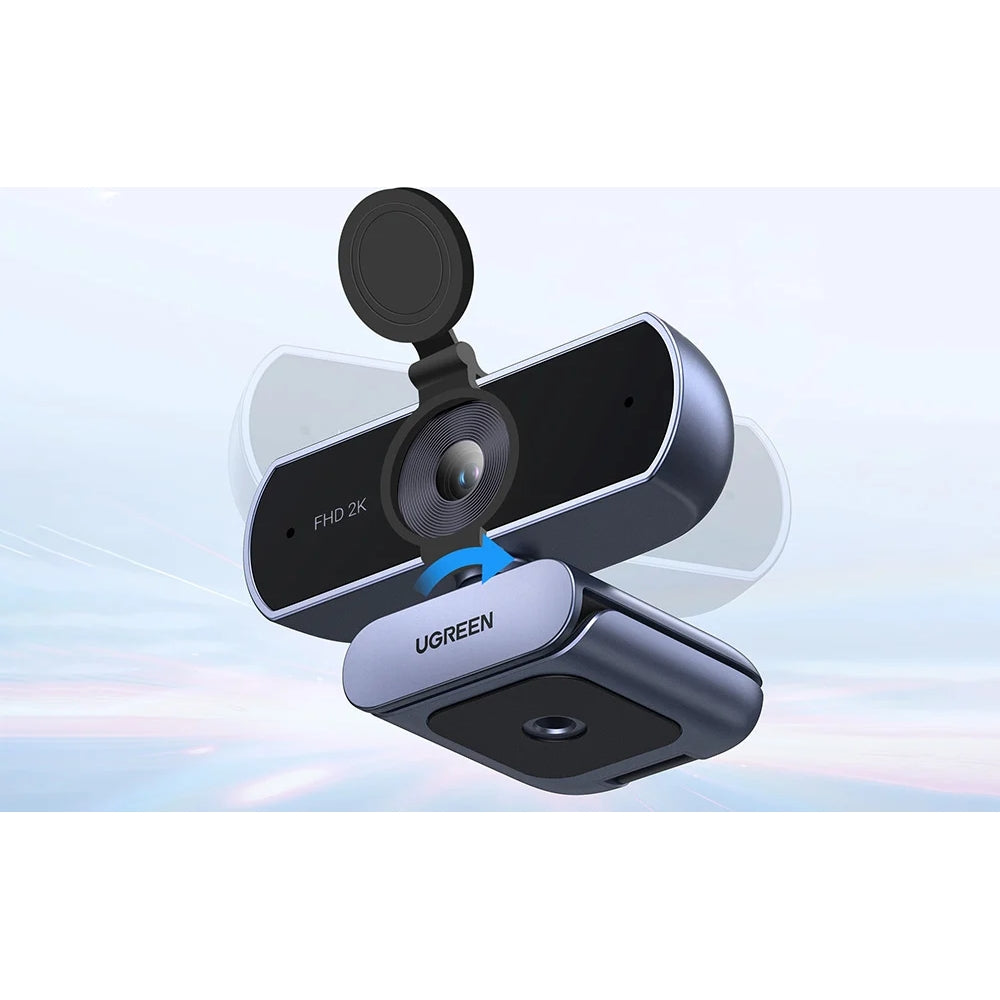 Ugreen CM717 Webcam für Laptops, 2K Ultra HD, 1080p, Plug & Play