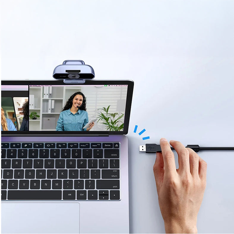 Ugreen CM717 Webcam für Laptops, 2K Ultra HD, 1080p, Plug & Play