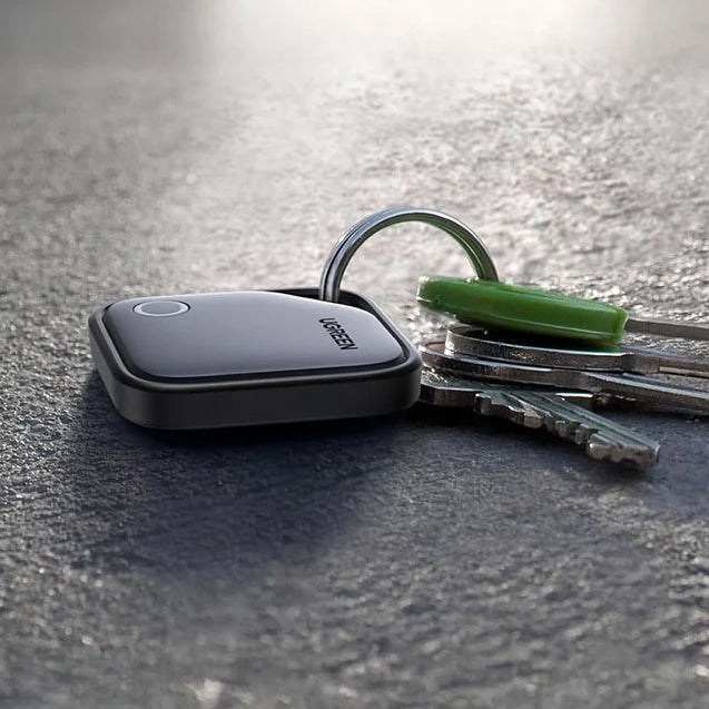 Tracker mit Apple Find My, Bluetooth 5.0, Ugreen Smart Finder CM816, mit CR2032 Batterie, Grau