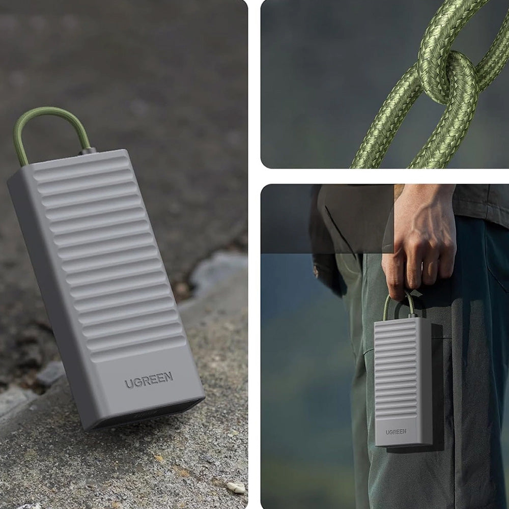SD / microSD-Kartenleser, USB-A / USB-C, Ugreen CM856, Grau
