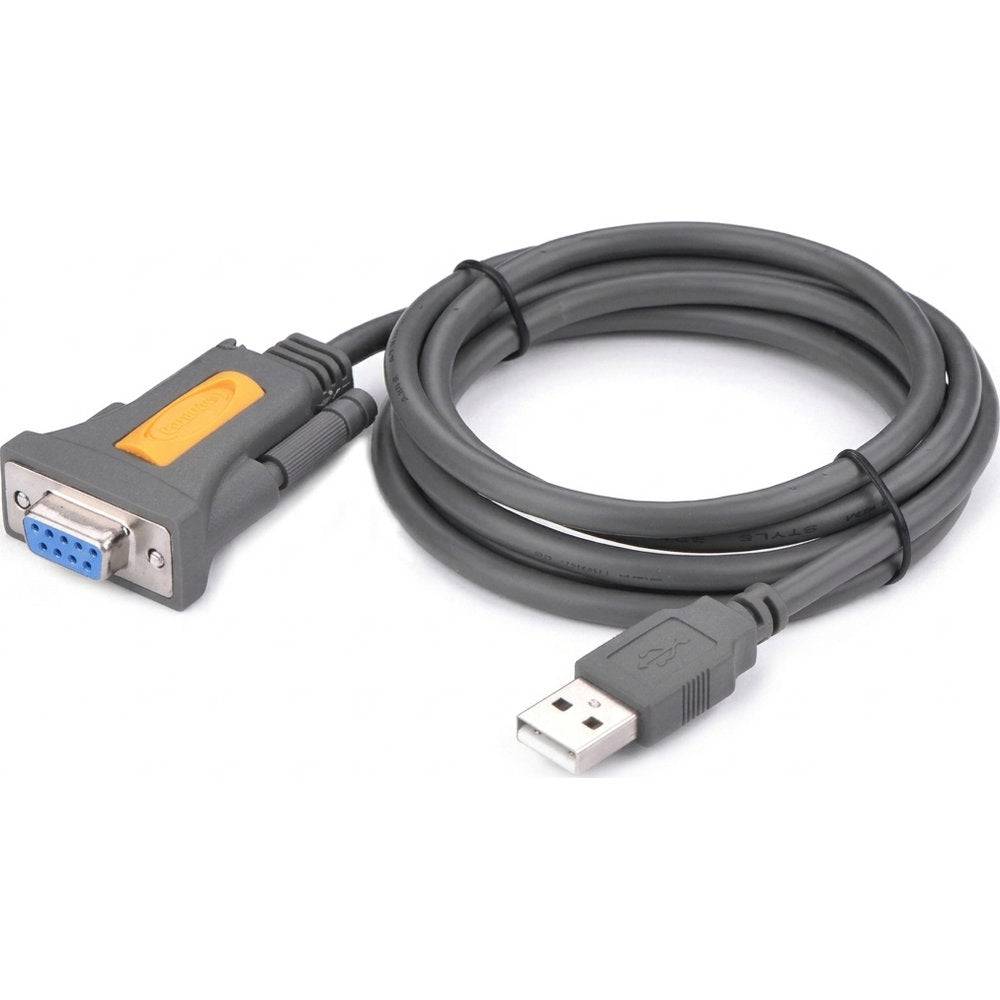 Kabel USB-A auf DB9 RS-232, 1.5 m, Ugreen CR104, Grau