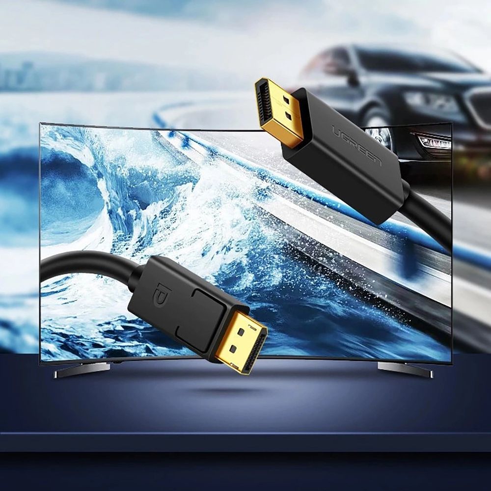 Kabel DisplayPort zu DisplayPort, 4K 60Hz, 5 m, Ugreen DP102, Schwarz