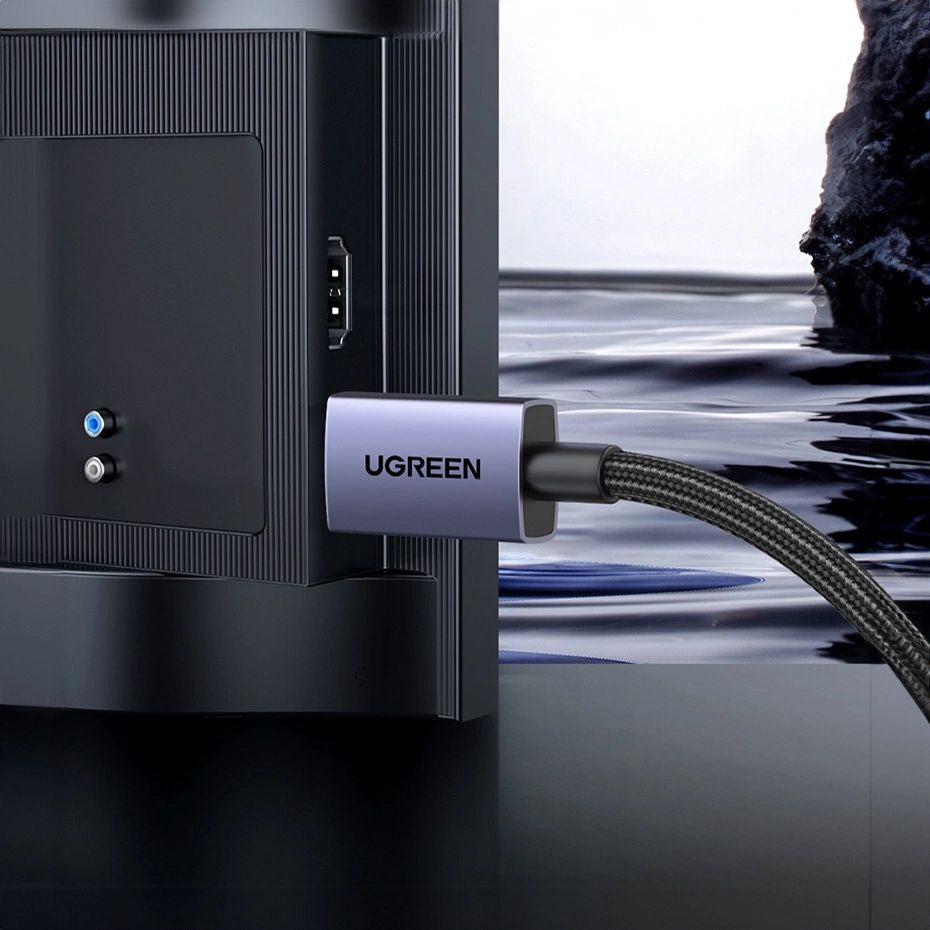 Kabel DisplayPort 2.1, 16K / 60Hz, 80Gbps, 2 m, Ugreen DP118, Grau