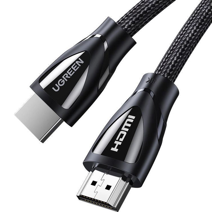 Nylon Kabel Ugreen HD140 HDMI 2.1, 8K / 60Hz, 2 m, Schwarz