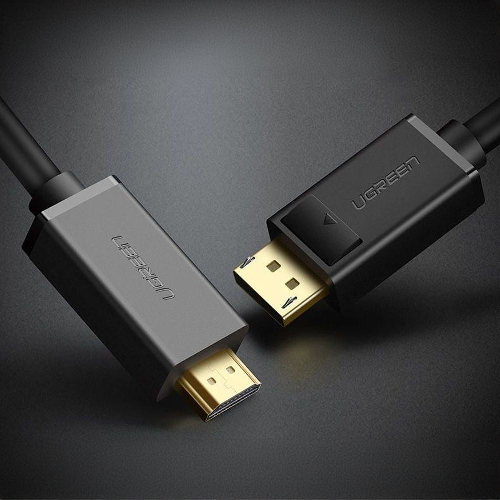 Unidirektionales Kabel DisplayPort zu HDMI 2m, 4K, UHD, Ugreen, Schwarz