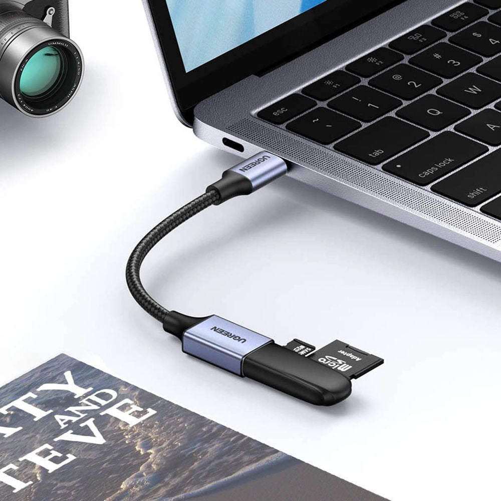 Ugreen OTG Adapter/Adapter 15cm USB-C (Stecker) auf USB-A (Buchse), Schwarz