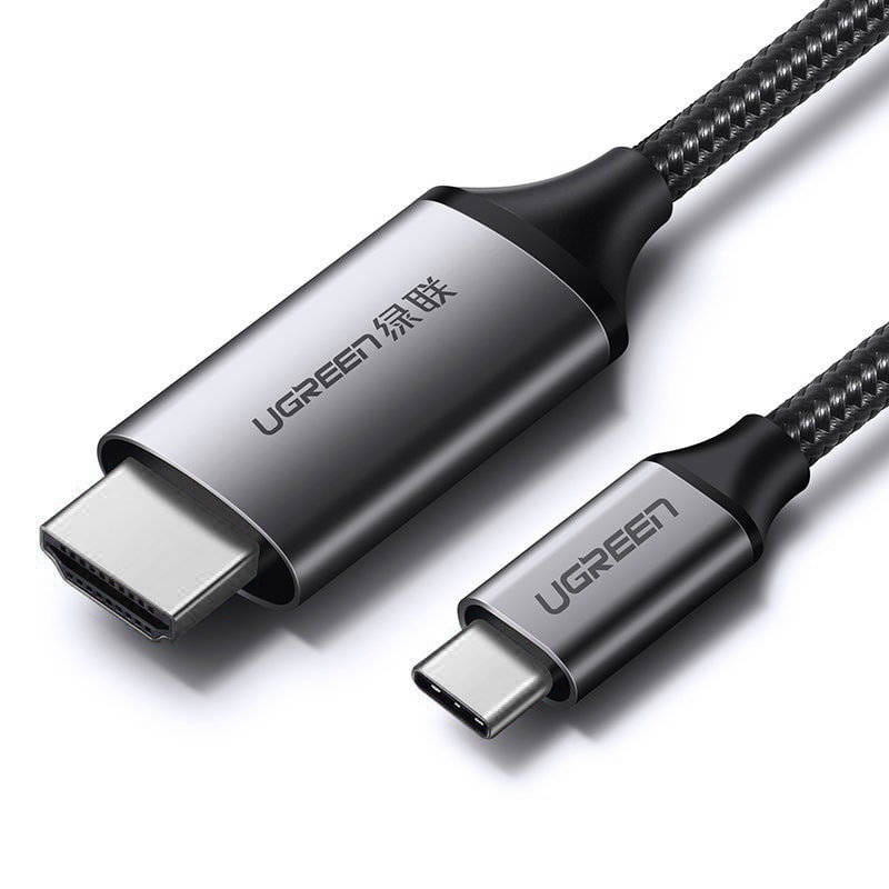 Kabel HDMI zu USB-C Ugreen, 4K / 60 Hz, 1.5 m, Grau und Schwarz