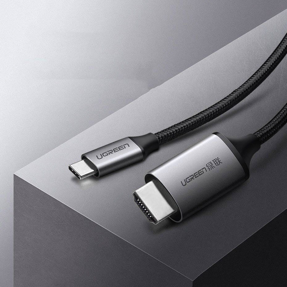 Kabel HDMI zu USB-C Ugreen, 4K / 60 Hz, 1.5 m, Grau und Schwarz