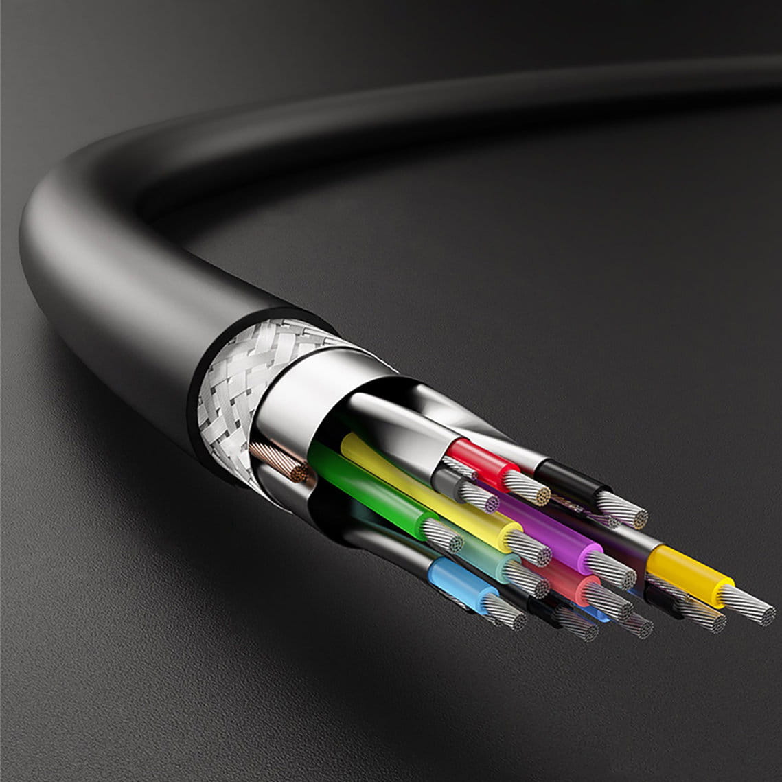 Kabel Ugreen USB 3.0 / USB-A (Typ A Stecker), 5 Gbps, 3 m, Schwarz