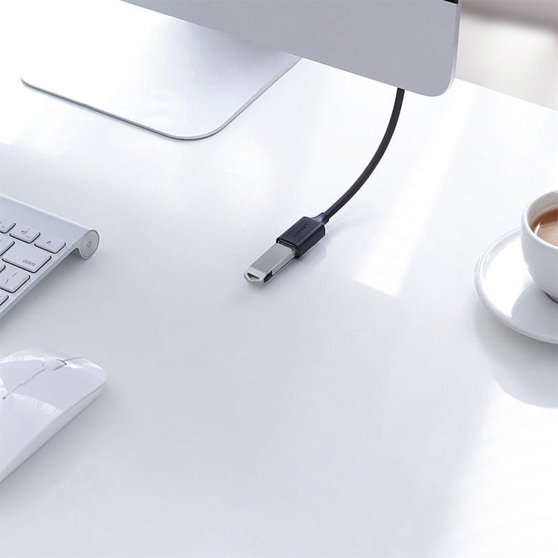 Adapterkabel USB (Buchse) - USB (Stecker), Ugreen 2.0 480Mb/s, 3 m, Schwarz