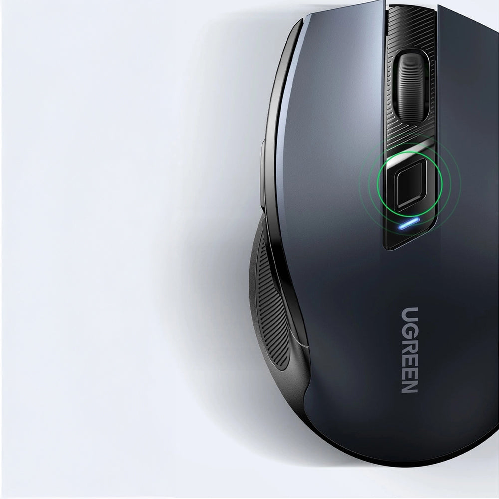 Kabellose Maus Ugreen MU006, 2.4 GHz USB-A, 4000 DPI, Schwarz