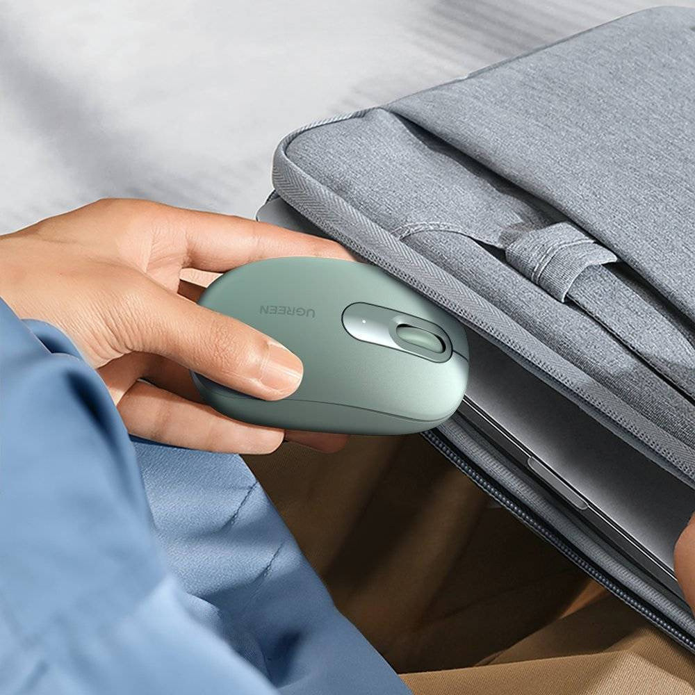 Kabellose optische Maus, Ugreen MU105 Wireless Mouse, USB 2.4GHz, Grün