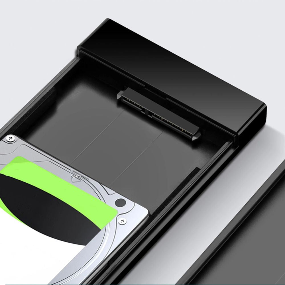 Ugreen 2,5'' USB-C 3.0 (5 GB/s) SSD / HDD-Gehäuse + 0,5 m Kabel, schwarz