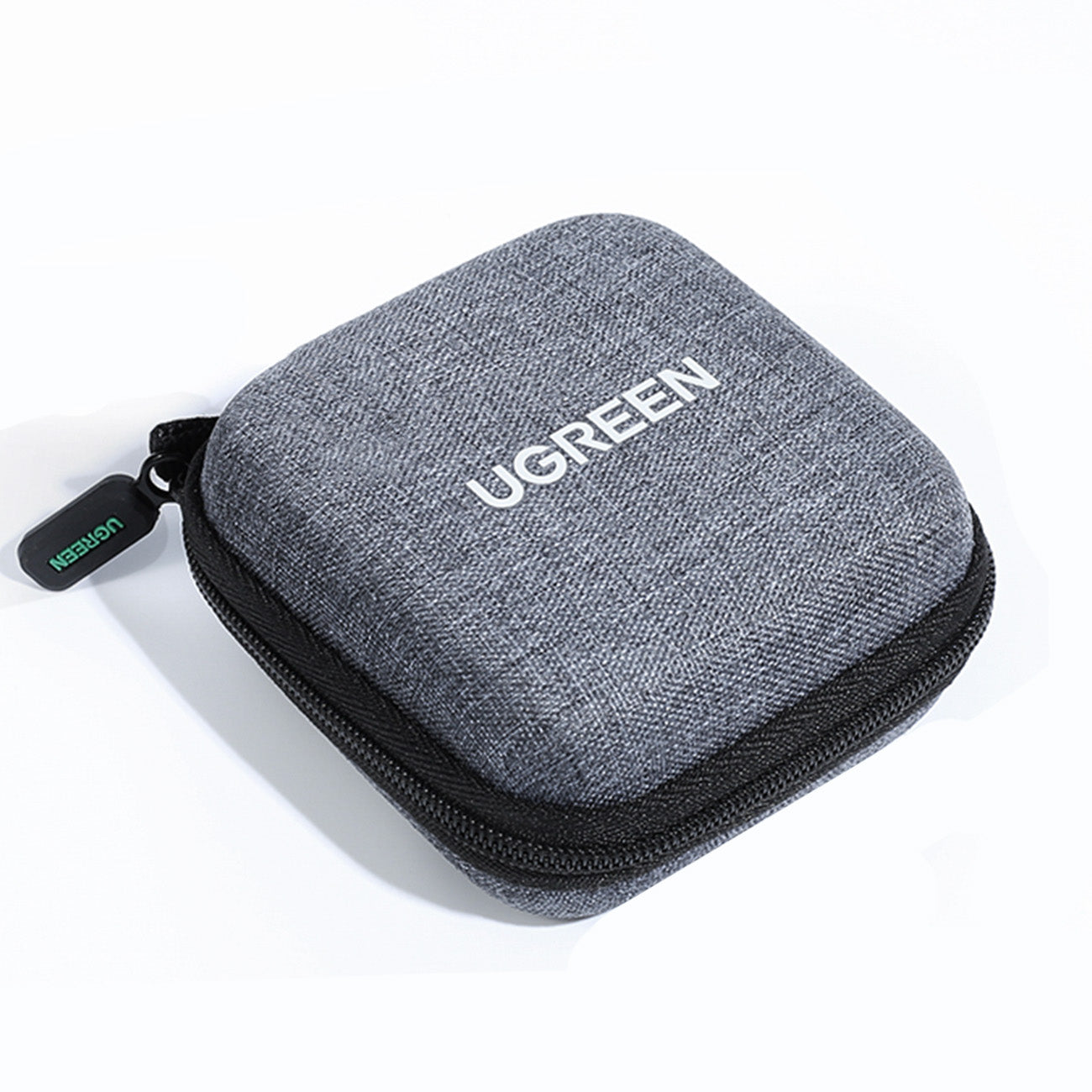 Koffer / Box Ugreen für Kopfhörer und Zubehör 8cm x 8cm, Grau
